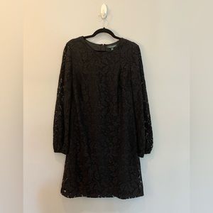 NWT Lauren Ralph Lauren Womens Black Lace Dress Size 6